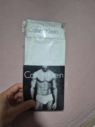 Pack 3 Calzoncillos Slip Calvin Klein XL nuevos