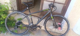 Bicicleta carretera Cannondale quick 3 Gris