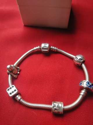 Pulsera Pandora Plata Charms