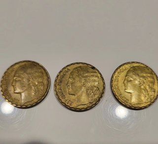 3 Monedas República Española de 1937