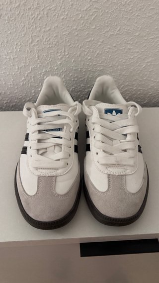 Zapatillas Adidas Samba Blancas y Negras