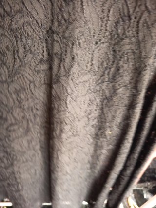 Blusa Elena Miró encaje marrón talla XL c1