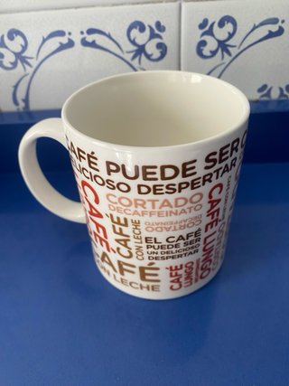Tazas de desayuno de cerámica