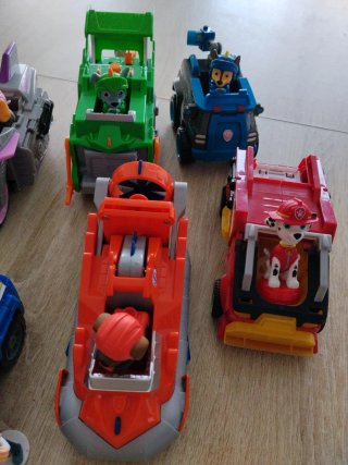 Lote Patrulla Canina Vehículos y Figuras