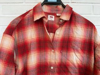 Camisa mujer cuadros leñador LEVIS talla XS