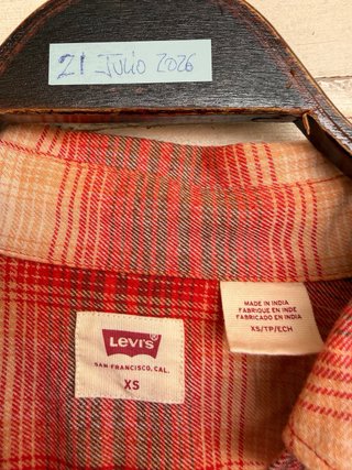 Camisa mujer cuadros leñador LEVIS talla XS