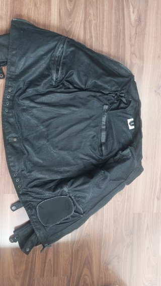 Chaqueta de moto negra Talla M