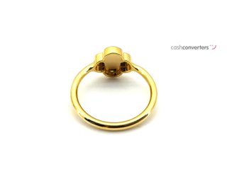 sortija oro 18k con circonita