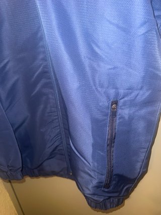 Sudadera Lacoste Sport azul y blanca