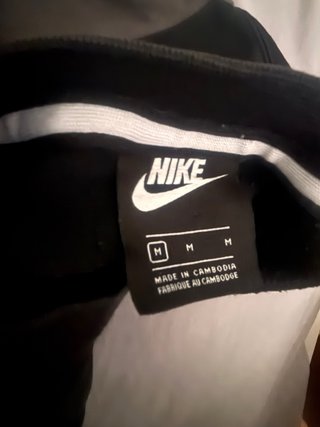 Sudadera Nike Air Negra y Gris