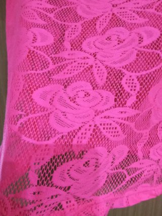 Blusa rosa encaje S/M