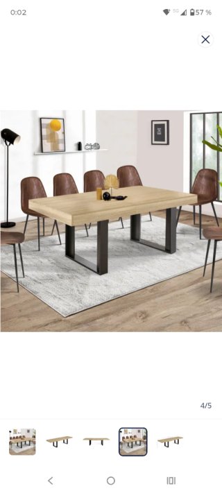 Mesa y 8 Sillas Comedor Nuevas
