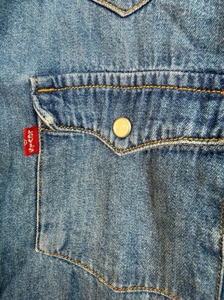 Camisa vaquera azul mujer LEVIS talla S