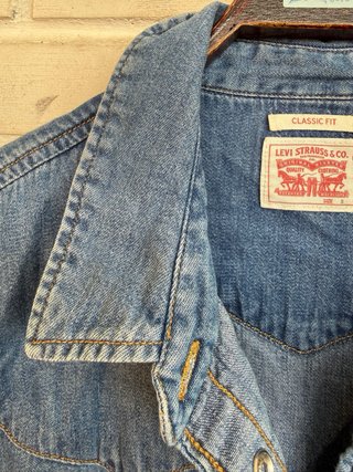Camisa vaquera azul mujer LEVIS talla S