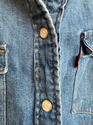 Camisa vaquera azul mujer LEVIS talla S
