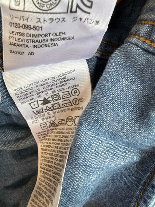 Camisa vaquera azul mujer LEVIS talla S