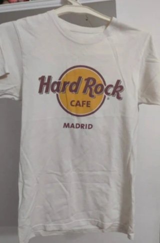Camiseta Hard Rock Cafe Madrid Talla S