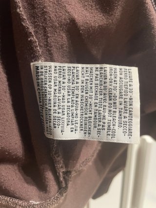 Sudadera Kappa Marrón XL
