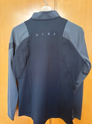 Sudadera Nike Running Mujer Negra/Gris