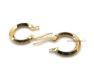 argollas oro 18k