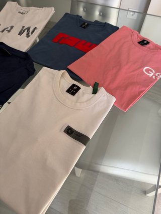 Lote 5 Camisetas G-Star RAW