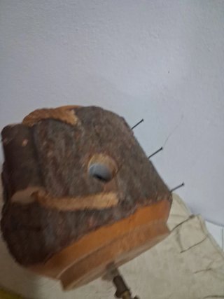 Botticella rustica in legno con rubinetto