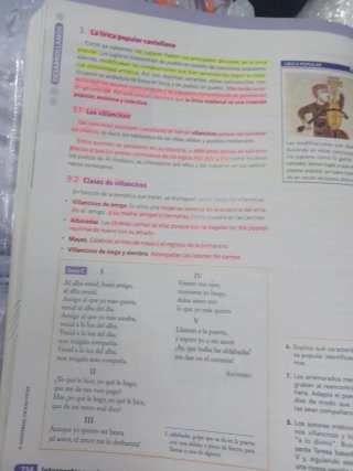 Lengua castellana y literatura 1 Bachillerato