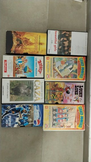 Lote Películas VHS Variadas
