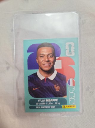 Carta Kylian Mbappé Mundial 2026