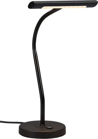 Lámpara LED Flexo Táctil Trio Curtis Negra