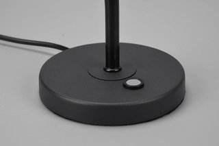 Lámpara LED Flexo Táctil Trio Curtis Negra