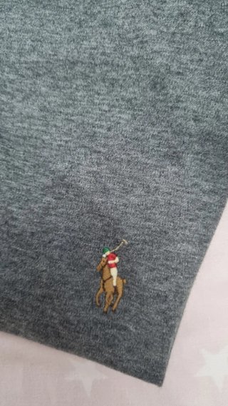 Polo Ralph Lauren Hombre Talla M Gris