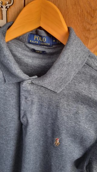 Polo Ralph Lauren Hombre Talla M Gris