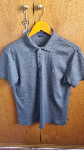 Polo Ralph Lauren Hombre Talla M Gris