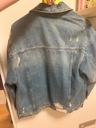 Cazadora Vaquera Zara Rota Talla S