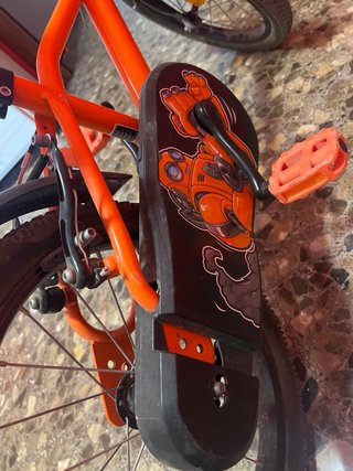 Bicicleta Infantil BTWIN 16 Naranja