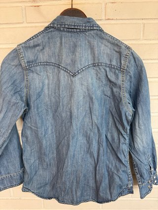 Camisa mujer vaquera azul LEVIS talla 12
