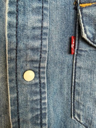 Camisa mujer vaquera azul LEVIS talla 12