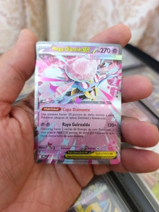 Carta Pokémon Mega-Diancie EX 270 PS