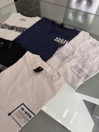 Lote 5 camisetas G-STAR