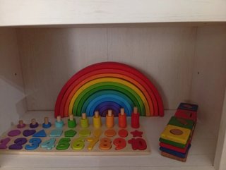 Juguetes de madera educativos