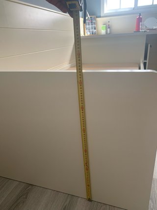 Estructura cama con somier.