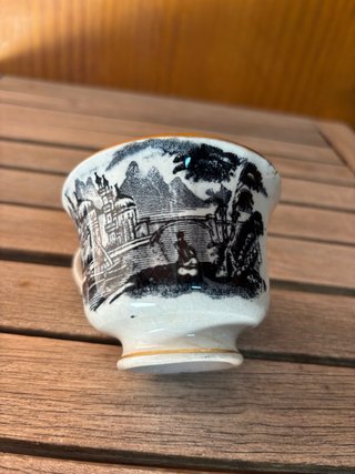 Taza Antigua La Cartuja de Sevilla