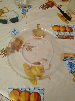 Plato giratorio para microondas