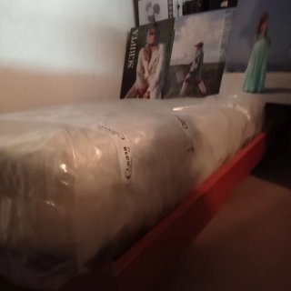 Estructura cama 105 madera y metal