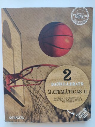 Matemáticas II. 2 de Bachillerato