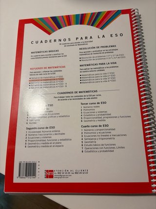 Refuerzo de matemáticas, 2o. ESO ¡aprende y apr...
