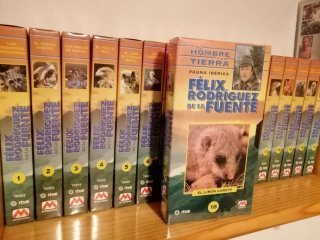 Félix Rodríguez de la Fuente VHS Fauna Ibérica