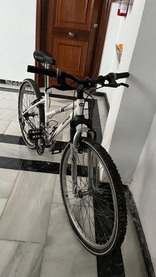 Bicicleta Decathlon Paseo Blanca