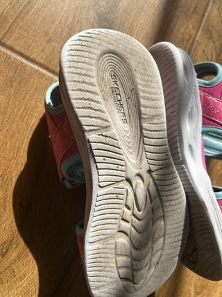 Sandalias Skechers Niña Brillantes Talla 35